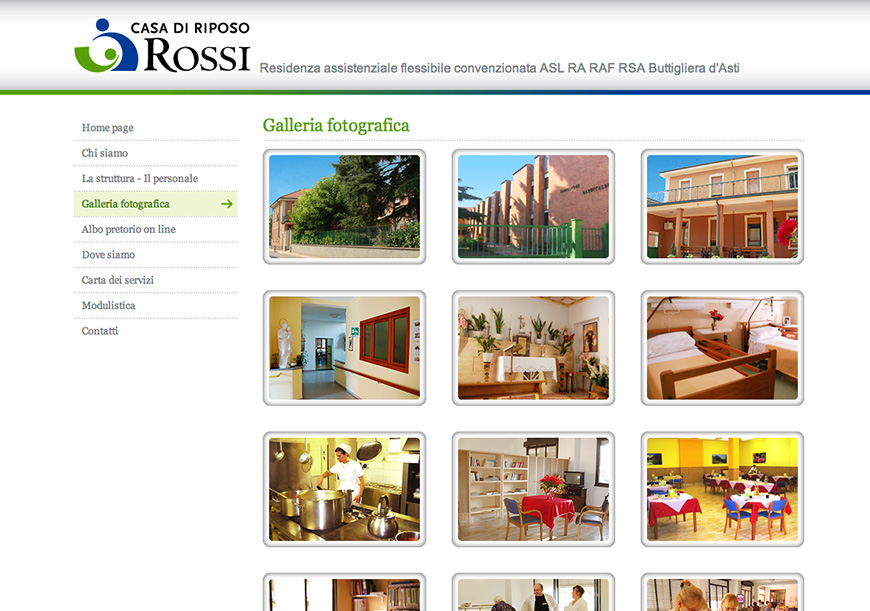 Sito web-Casa di Riposo Rossi