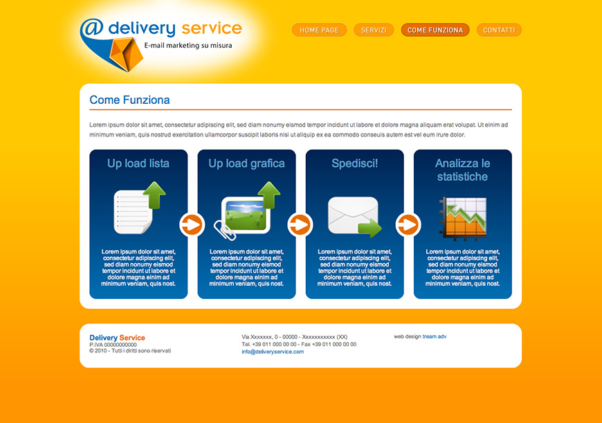 Sito web-Delivery Service