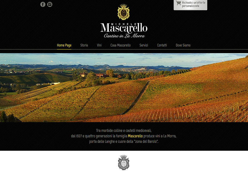 Sito web-Casa Vinicola Mascarello