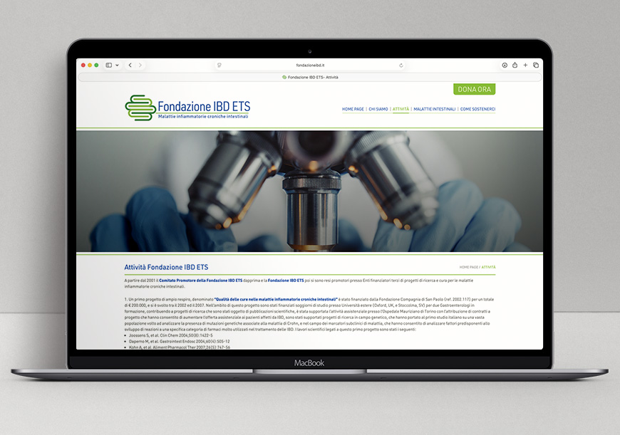Sito web-Fondazione IBD ETS