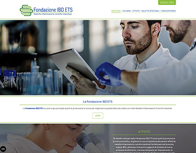 Fondazione IBD ETS-Sito internet
